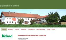 Biolandhof Schmid & Obstpresserei Schmid Schnaitsee