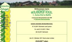 Biolandhof Vogel - Bioland Arche Welzheim-Eberhardsweiler