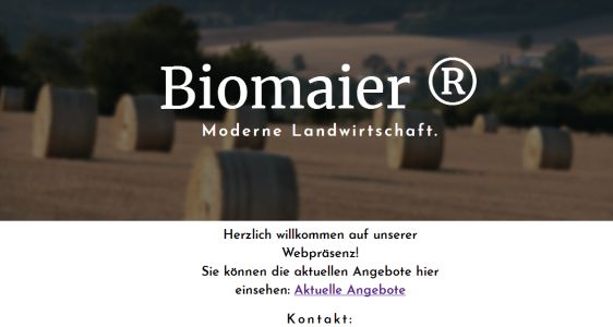 Landwirtschaft & Imkerei Maier Krostitz / OT Beuden