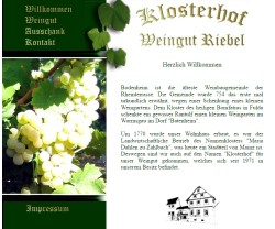 Weingut Riebel - Klosterhof Bodenheim