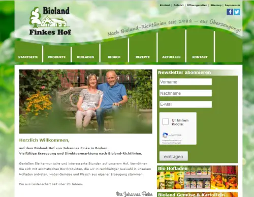 Bioland-Hof Finke Borken