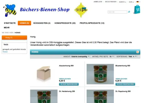 Imkerei Bücher - Büchers Bienen-Shop Gelsenkirchen