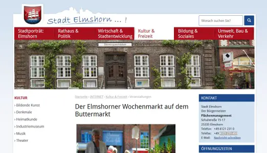 Wochenmarkt Elmshorn Elmshorn