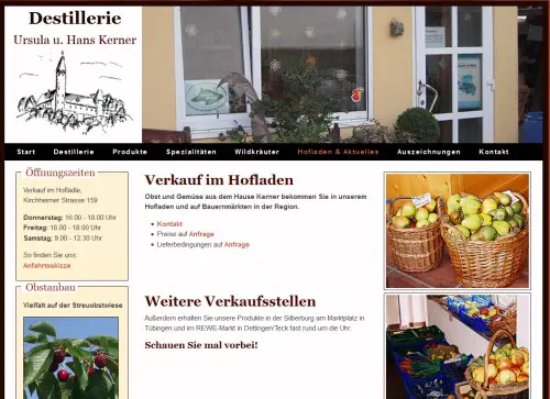 Destillerie und Obstbau Kerner Dettingen-Teck