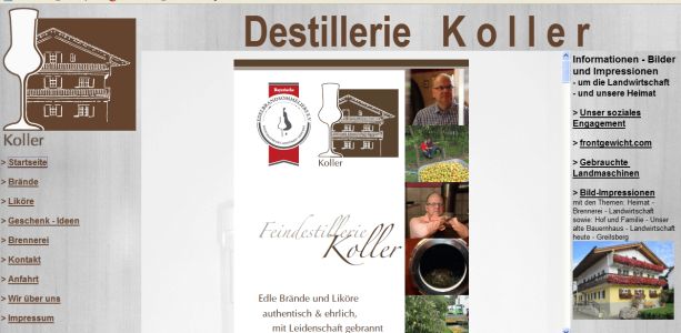 Hofladen und Destillerie Koller Greilsberg