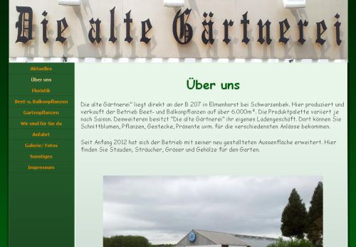 Die alte Gärtnerei Elmenhorst