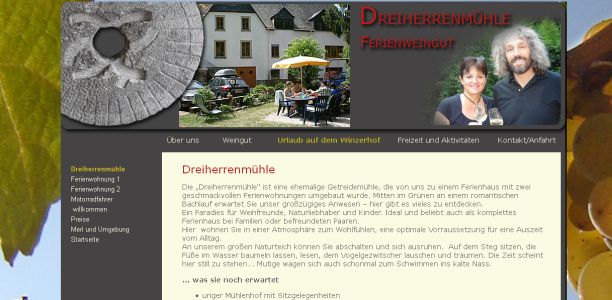 Ferienweingut Dreiherrenmühle Zell (Mosel)