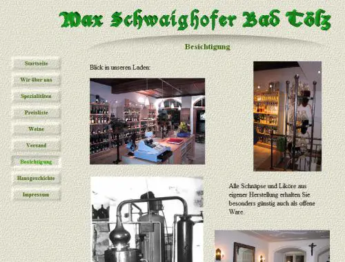 Enzianbrennerei Max Schwaighofer Bad Tölz