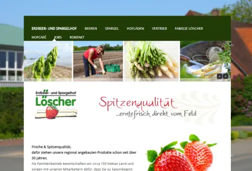 Erdbeerhof und Spargelhof Löscher Winsen / Luhe