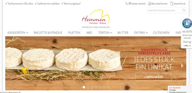 Feines von Hemmen KG - Feiner Käse Hemmen Haren