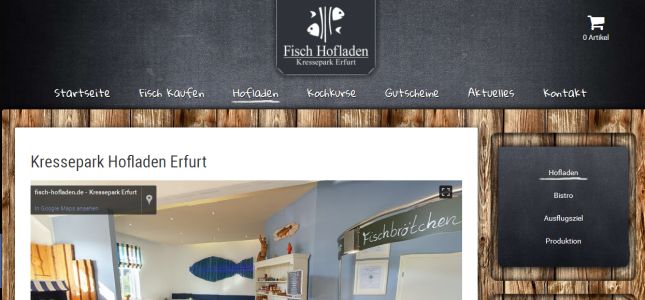 Fisch Hofladen Kressepark Erfurt Erfurt