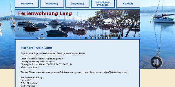 Fischerei Lang Moos-Iznang