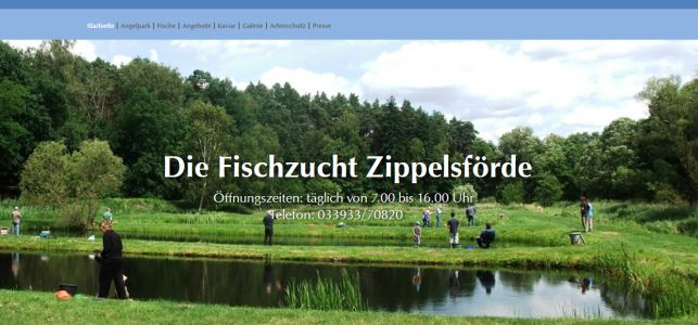 Fischzucht Zippelsförde Neuruppin-Zippelsförde