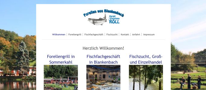 Forellenzucht und -handel Röll Blankenbach