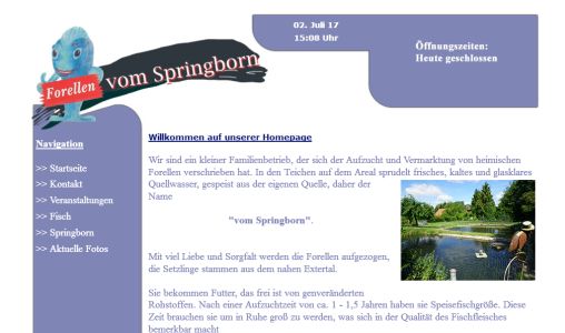 Forellen vom Springborn Blomberg-Altendonop