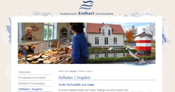 Endhart - Forellenzucht / Fischräucherei Derching-Dickelsmoor