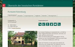 Forstamt Rotenburg Rotenburg an der Fulda