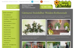 Gärtnerei, Blumen Steinhilber Weiden i.d. OPf.
