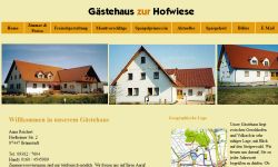 Gästehaus Hofwiese Frankenwinheim-Brünnstadt