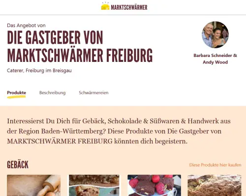 Die Gastgeber von Marktschwärmer Freiburg   Freiburg im Breisgau