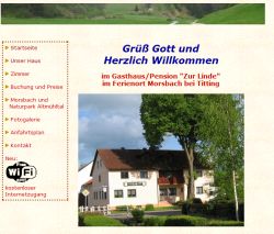 Gasthof "Zur Linde" Titting OT Morsbach (5 km)