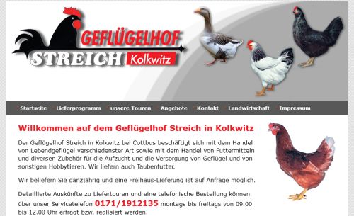 Geflügelhof Streich Kolkwitz