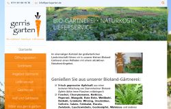 gerris garten Bio-Gärtnerei – Naturkost – Lieferservice Stuttgart-Stammheim