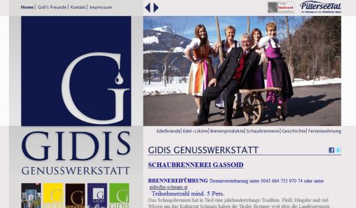 Gaßoidhof - Gidi's Genusswerkstatt Fieberbrunn / Tirol