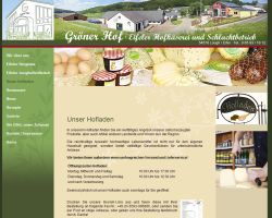 Gröner Hof  - Eifeler Hofkäserei und Schlachterei Kerpen-Loogh
