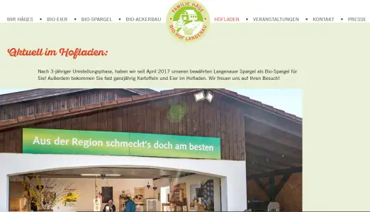 Biohof Häge Langenau