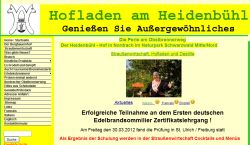 Hofladen am Heidenbühl Nordrach