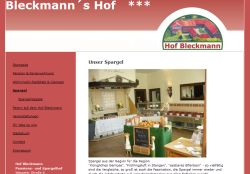 Bleckmanns Spargel- und Pensionshof  Werne