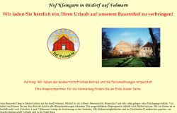 Hof Kleingarn Fehmarn OT Bisdorf