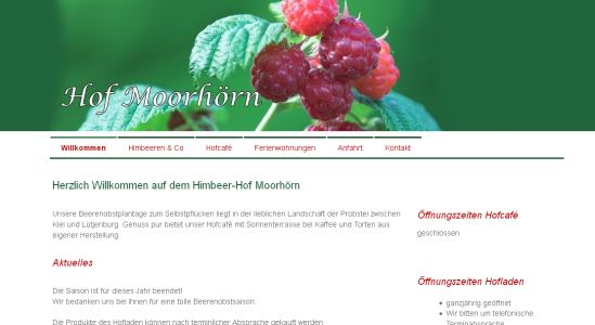 Hofladen Himbeerhof Moorhörn Passade