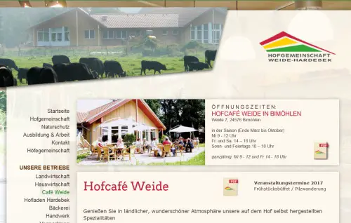 Hofcafé Weide Bimöhlen