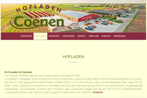 Hofladen Coenen - Rosenhof Kaarst - Driesch