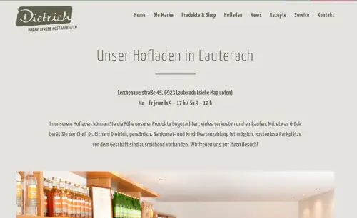 Hofladen - Dietrich Vorarlberger Kostbarkeiten Lauterach