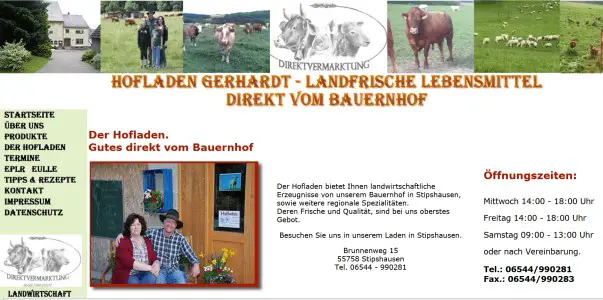 Hofladen Gerhardt Stipshausen