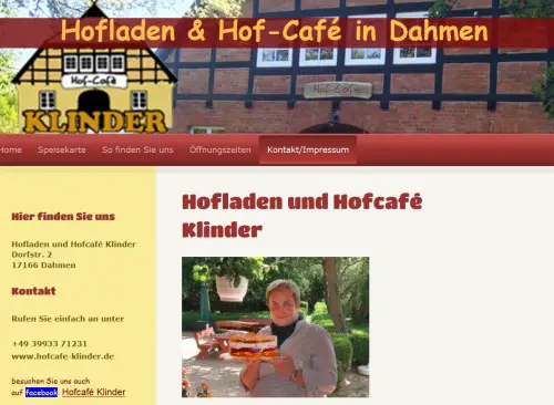 Bio-Bauernhof und Hofcafé Klinder Dahmen