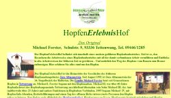 Hopfen ErlebnisHof Altmannstein-Tettenwang