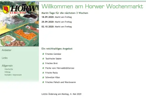 Horwer Wochenmarkt Horw