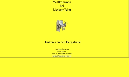 Imkerei Jochem-Gawehn / Meister Bien Bensheim