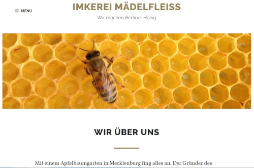 Imkerei Mädelfleiß Berlin