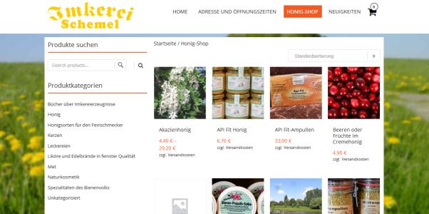 Imkerei Schemel -  Bergsträßer Honigladen Bickenbach