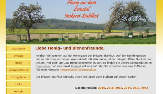 Imkerei Stahlhut - Imkerei im Leinetal Elze / Esbeck