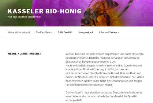 Bio Imkerei Bischoff Kassel