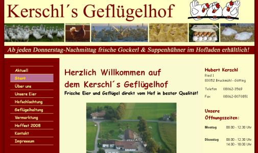 Kerschl´s Geflügelhof - Hubert Kerschl Bruckmühl