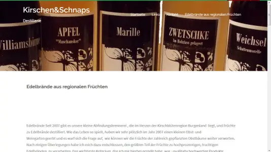 Abfindungsbrennerei Kirschen & Schnaps Donnerskirchen