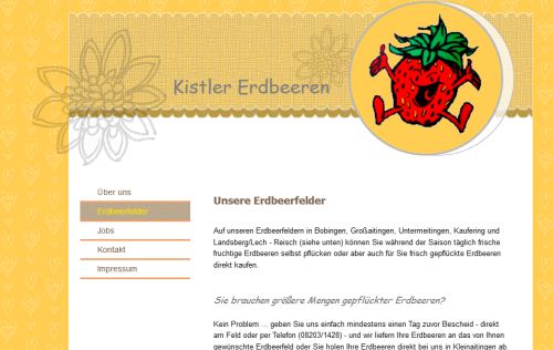 Kistler Erdbeeren  Kleinaitingen