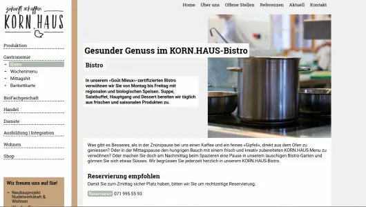 Bistro KORN.HAUS Dussnang